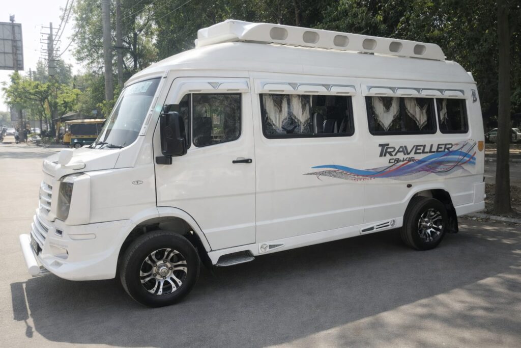 12 seater tempo traveller in Chandigarh