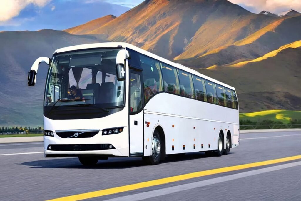 35 seater bus rental in Chandigarh for group travel, school trips and corporate tours