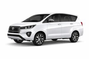 Toyota Innova Crysta car for Delhi to Chandigarh taxi service by Banshu Tour and Travels for one way and round trip travel