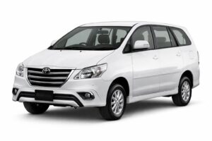 Toyota Innova car for Delhi to Chandigarh taxi service by Banshu Tour and Travels for one way and round trip travel